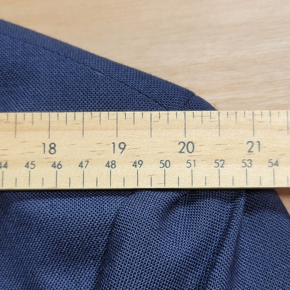 Stafford Sports Coat Mens 46L Jacket Blue Gold Buttons - Picture 14 of 15